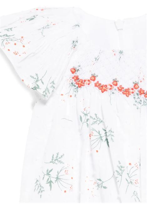 Vestito Bianco Con Stampa a Fiori TARTINE ET CHOCOLAT | CA3001101